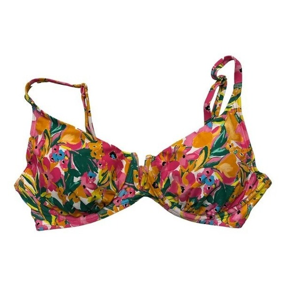 Anne Cole Other - NWT Women's Sunshine Floral ANNE COLE Bikini Top XS